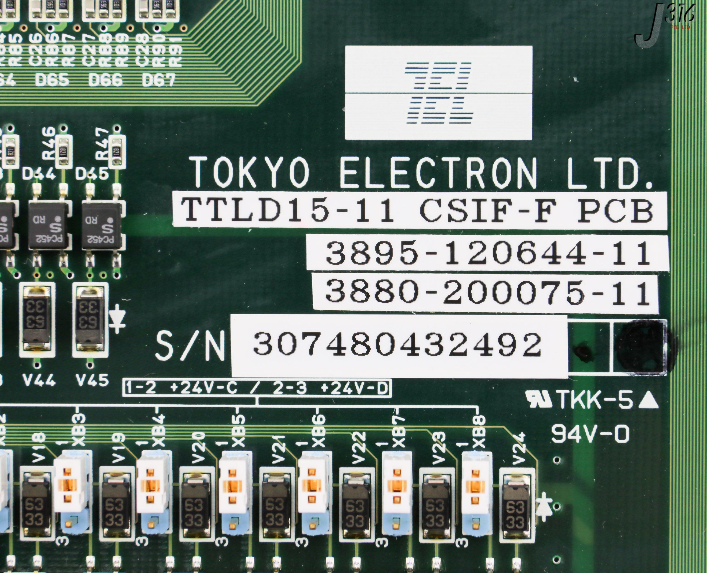 32599 TOKYO ELECTRON PCB ASSY, TTLD15-11 CSIF-F 3895-120644-11 | eBay